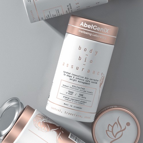 Supplement Packaging Premium / luxury design Design by Meln