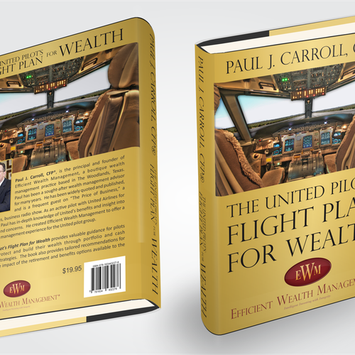 Designs The United Pilot's Flight Plan for Wealth Book cover contest