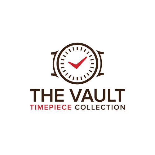 The Vault | Timepiece Collection Logo Contest Design by popydesign