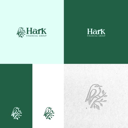 Design a Sophisticated, Organic Brand Identity for Hark Financial Group Design by EXPOinf
