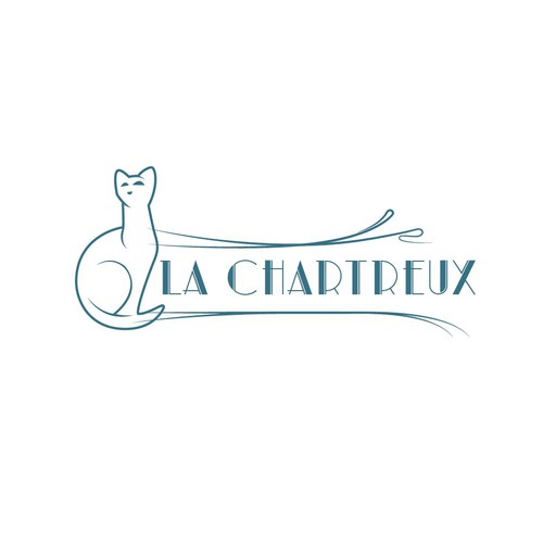 Art Deco Inspired Logo for French/Southern Themed Cafe Design by indra kh