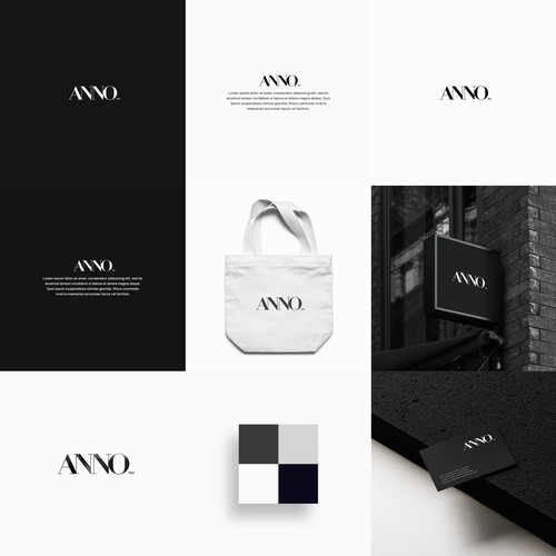 Craft a Unique Wordmark and Monogram for ANNO's Luxury Evening Wear Design by VisibleGravity™