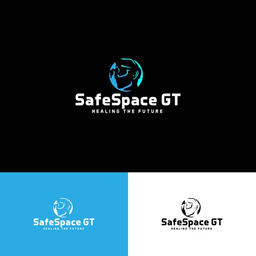 Diseño de Artistic Expression for Mental Health Innovation: Design the SafeSpace GT Logo de SandyPrm