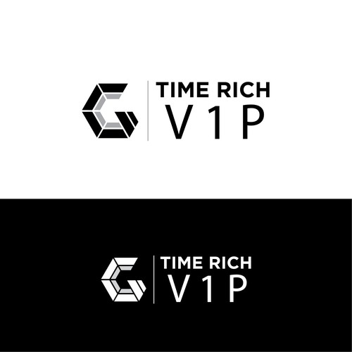 コンペ「Time Rich VIP Logo」のデザイン by DaaCreationsさん 