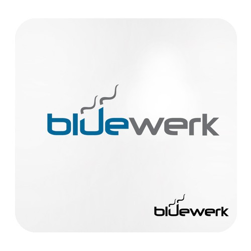bluewerk company logo デザイン by 55bats