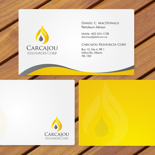 stationery for Carcajou Resources Corp. Ontwerp door Fahmida 2015