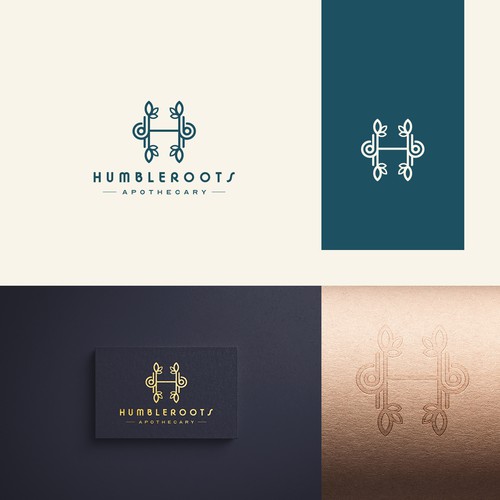 コンペ「Design a plant-based, health and wellness logo for a new, innovative herbal apothecary.」のデザイン by cs_brandingさん 