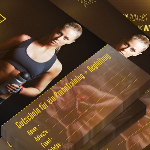 Postcard, flyer or print contest entry by DreamWebDesign