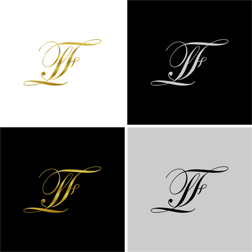 Sophisticated monogram logo design needed Design by GodzillArt