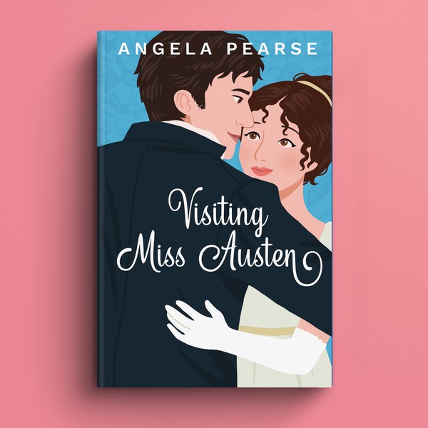 Illustrated cover for a fun historical Rom-Com