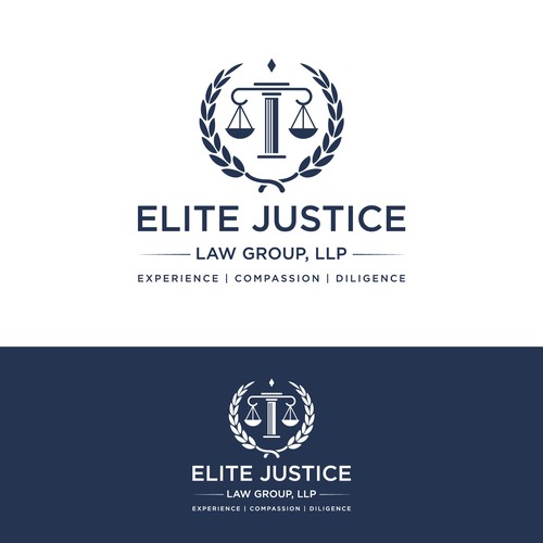 Elite Justice Law Group needs an empowering logo! Design by dot plus