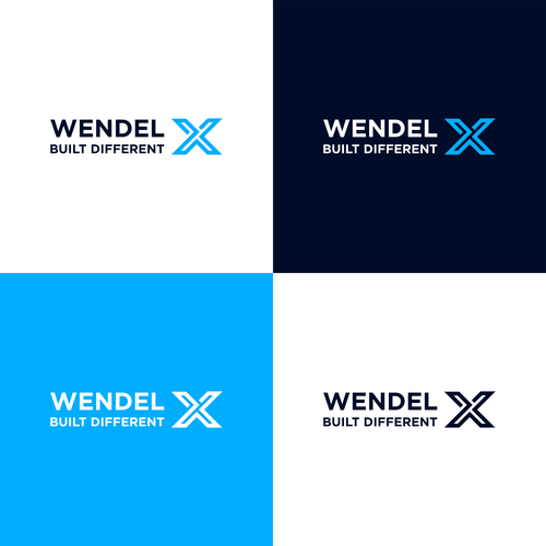 Luxury Logo Design for Wendel X — A Premium Construction Brand Built Different Design by Lovely Scout