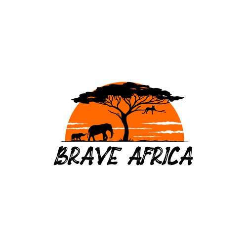 African Adventure Safari Company Logo Design by Petite Plume