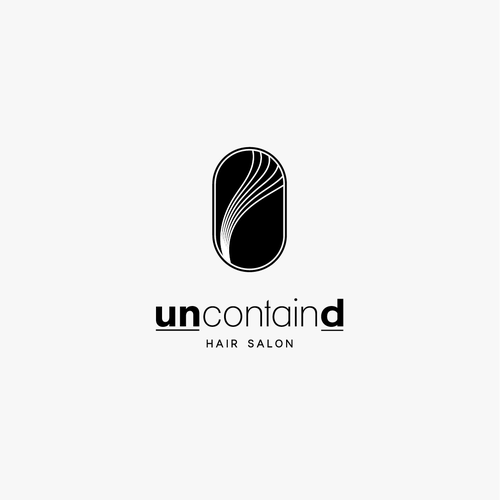 Design Think UNcontainD - Logo for Cutting Edge Hair Salon di sofisticirano™