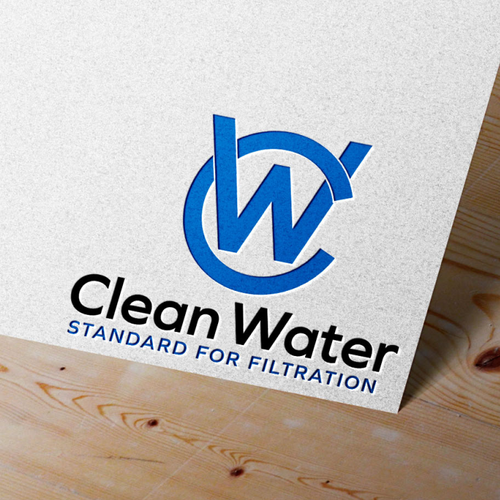 Simple Clean Logo for Water Filtration Company Design by twentysixyears