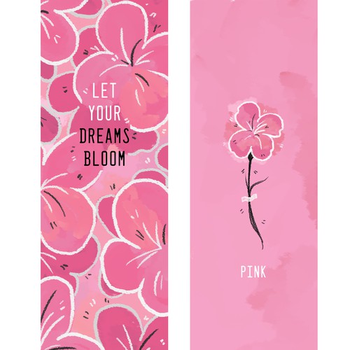 Bookmark design for future multiple theme sets Design by Ainur B.