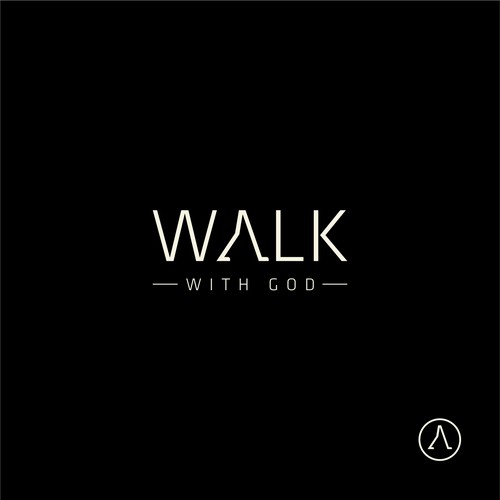Walk With God Minimalist Luxury Logo for a Modern Faith & Fashion Brand Design by taufikrizkyy