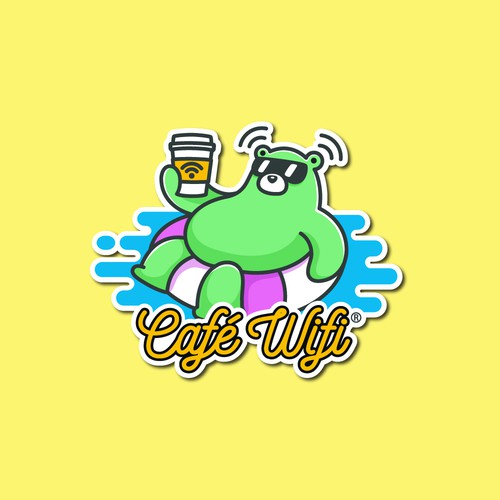 Pegatina propuesta en el concurso por Soniaydesigns