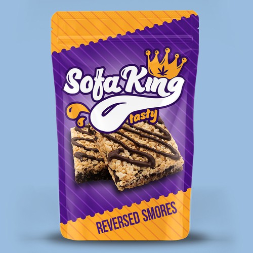 New and exciting brand of Cannabis Edibles! Design by P.D.S.