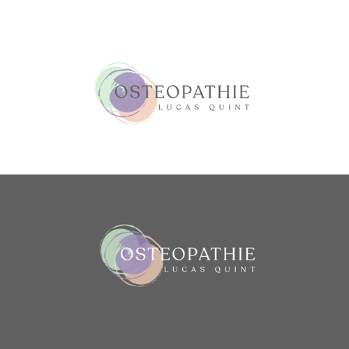 Logo for Osteopath Design by L A U R A