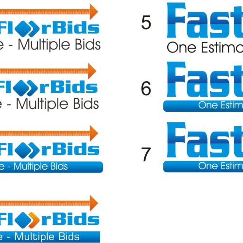 Create the next logo for Fast Floor Bids Ontwerp door H 4NA