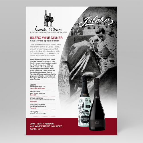 Tasting Menu Design Design by Djol3