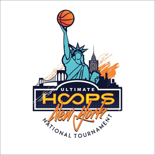 Create a logo for a premier New York City Basketball Tournament Design by damichi