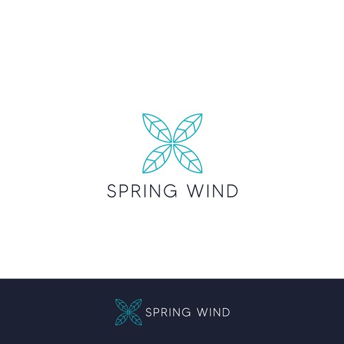 Spring Wind Logo Diseño de ⭐️ALCREATIVEDESIGN⭐️