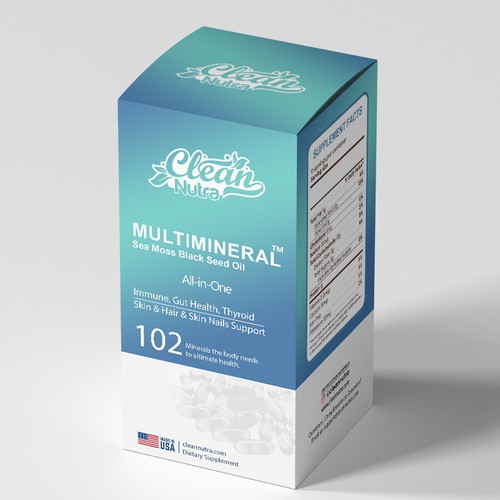 Design A Stunning Supplement Box for Best Selling Supplement Brand Design by MT kech