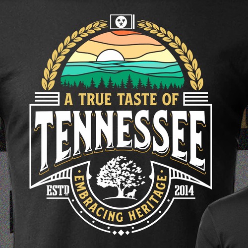 A True Taste of Tennessee Design by RetroGenetics