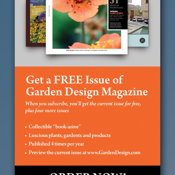 Create a luxury, full color print ad