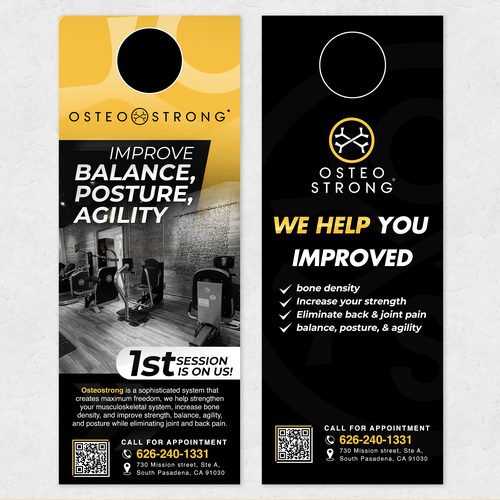 FLYER DOOR HANGERS! Design by Vivid Project
