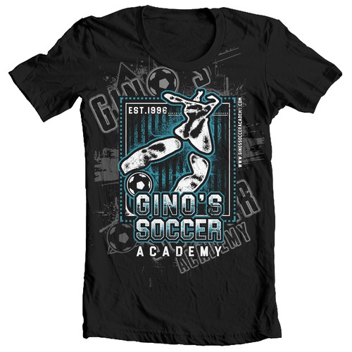 Unique Soccer Camp T-shirt design that kids 4-17 years old want to wear year round Design by G.T NINE