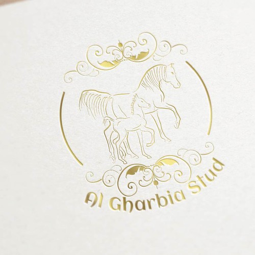 コンペ「Arabian Horse LOGO」のデザイン by SoniDesignさん 