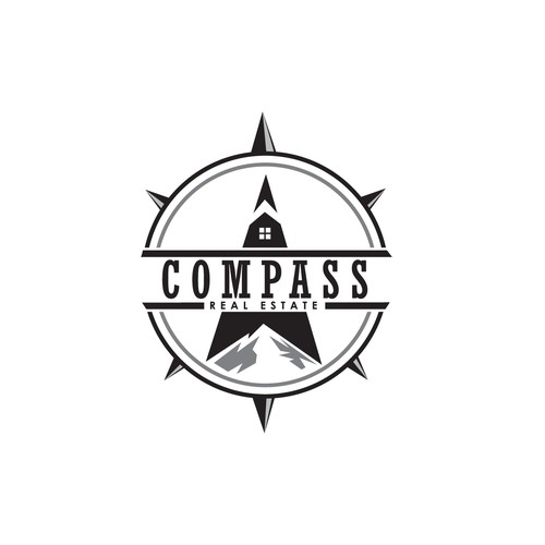 Compass Real Estate Vintage Hipster Logo Wettbewerb In Der Kategorie Logo 99designs