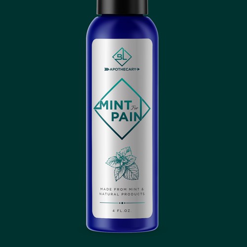 Pain Spray Label Design by Rifat_Jishan