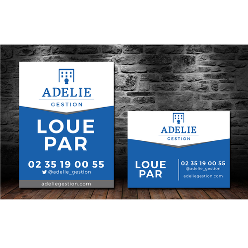 Signage contest entry by BeCr8tive