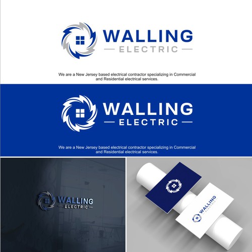 Electrical Contractor Logo Design by @ProSolution.