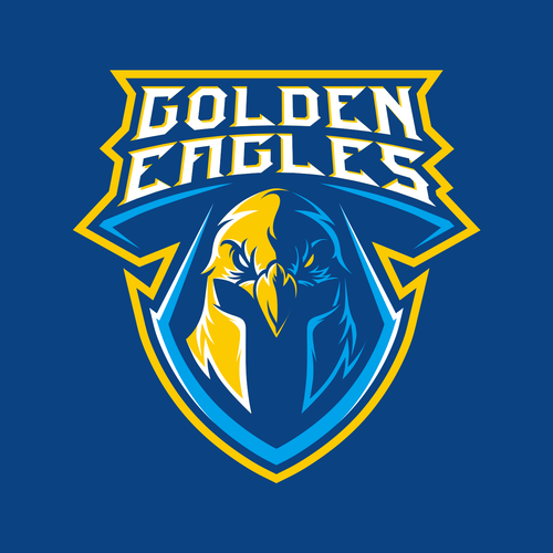 WADEHELさんのBasketball Team Logo for the 'Golden Eagles' (fast-tracked contest)!デザイン