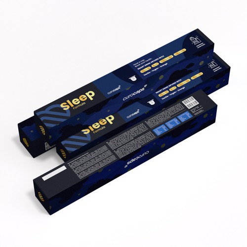 Design a new box for Curocaps! Design by CUPEDIUM