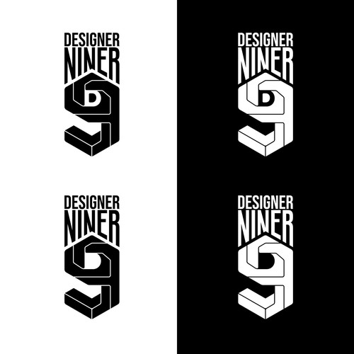 Design a crisp, sleek logo for the Designer Niner YouTube channel Design by PINT0