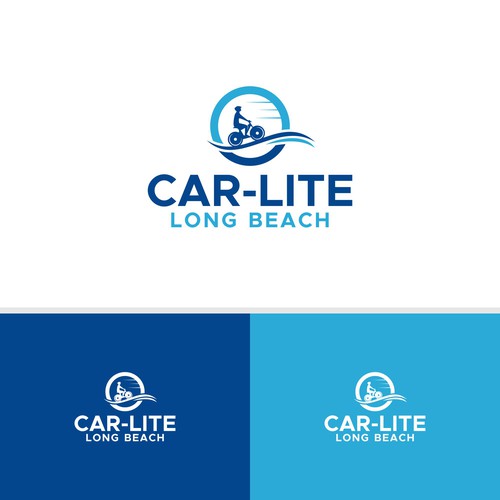 Logo for Car-Lite Long Beach (California -- USA) Design by StudioJack