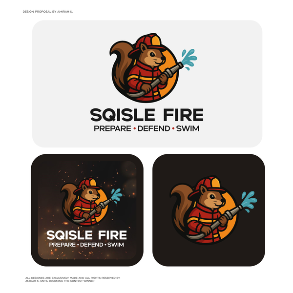 Firefighter squirrel