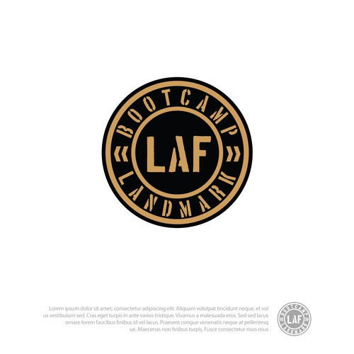 LAF BOOTCAMP Design by artfellow
