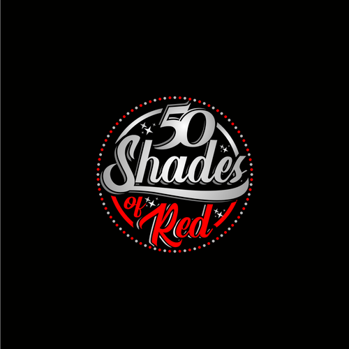 Logo for "50 Shades of Red" themed party Design by R_98™