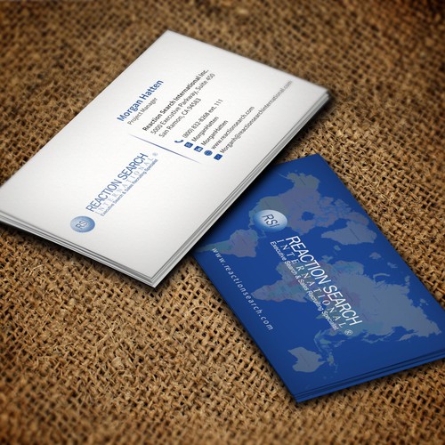 Create a new Business Card design for an Executive Search Company Design by AkGraphicsSolutions