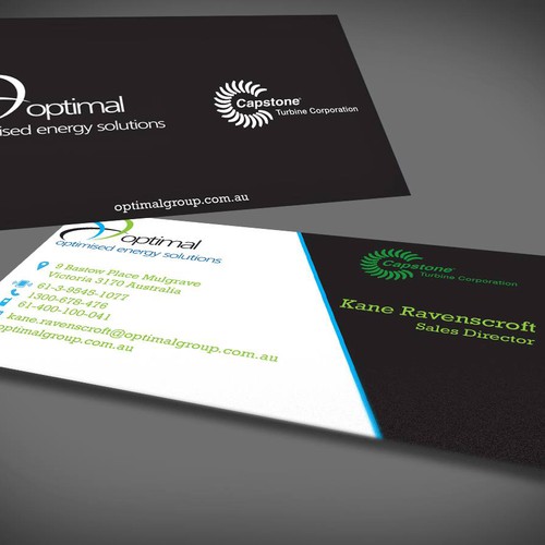 Create new business cards for Optimal Group Réalisé par Creative Catcher