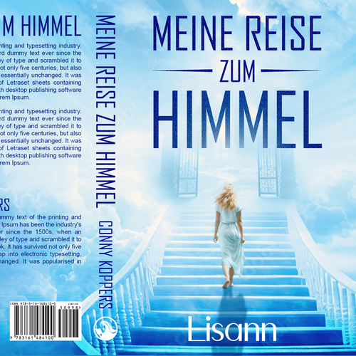 Cover for spiritual book My Journey to Heaven Réalisé par Designtrig