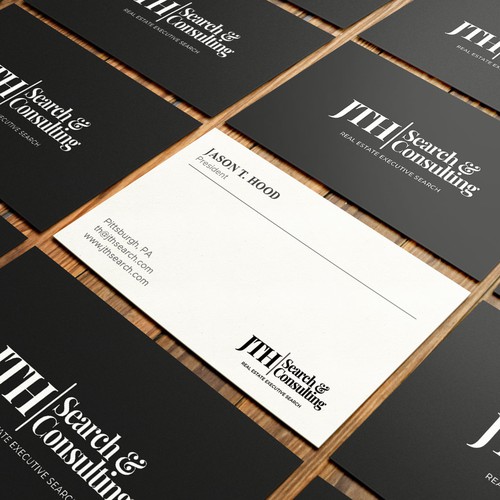 Business Card Design for Executive Search Firm Design by Felix SH