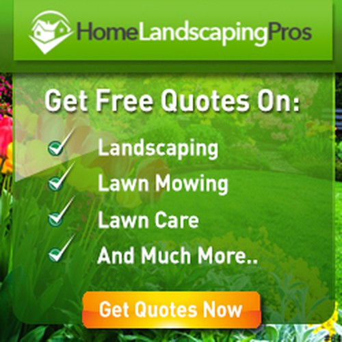 Fun and Exciting Landscaping Banner Ad Design by Livarn